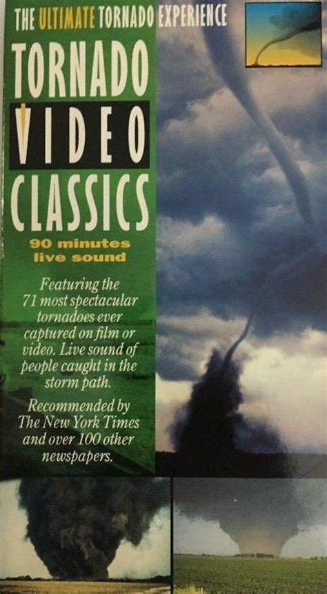 Tornado Video Classici Tempo Documentario Tornado Project VHS 1994 ...