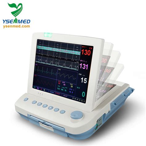 Medical Instrument Ysfm90 Ysfm90 Ctg LCD Screen Portable Maternal Fetal