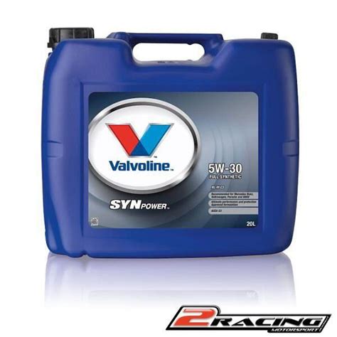 Olej Valvoline Synpower XL III C3 5W30 20 litrů 872376 ACEA C3 A3