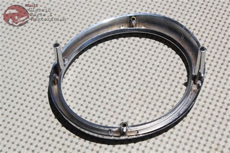 Impala Fullsize Chevy Tail Lamp Light Backup Chrome Ring Bezel Right