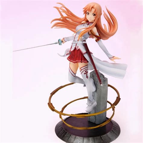 Sword Art Online Yuuki Asuna Pvc Action Figure Japan Anime 23cm Aincrad Sao 1 8 Scale Collection