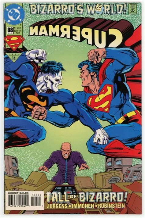 Superman Nm Dc Modern Age Dan Jurgens Bizarro Lex Luthor