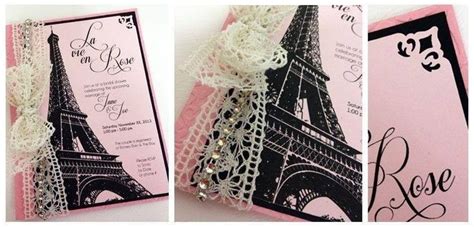 Paris Vintage Quinceanera Invitation Vintage Paris Themed Invitation Paris Theme Party