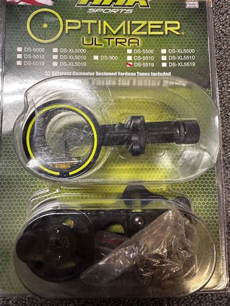 NEW HHA Sports DS 5519 Optimizer Lite Ultra 1 SINGLE Pin Adjustable Bow