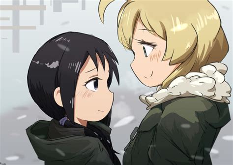 Safebooru 2girls Absurdres Black Eyes Black Hair Blonde Hair Blue