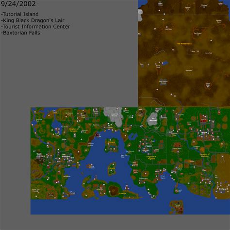Runescape World Map 2014