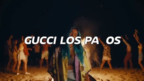 Karol G Gucci Los Paños Letralyrics Youtube