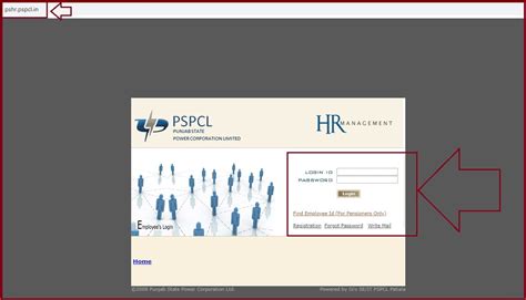pspcl hr pspcl login hrms registration  pshrpspclin