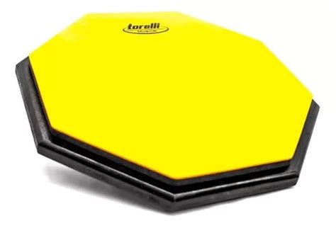 Pad practicador para batería Torelli TPE564 color amarillo MercadoLibre