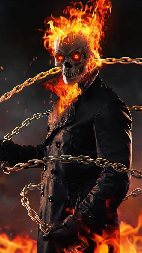 Ghost Rider Superheroes Hd 4k Artwork Digital Art Artist