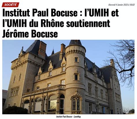 Thierry Marx et l UMIH soutiennent le chef Jérôme Bocuse dans le