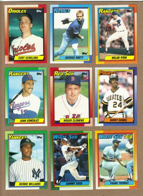 Topps Baseball Complete Set Of Baseball Cards Big Time Bats