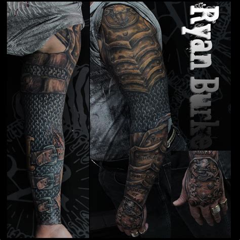 Chain Mail Tattoo Armor Armour Tattoo Shoulder Armor Tattoo Armor