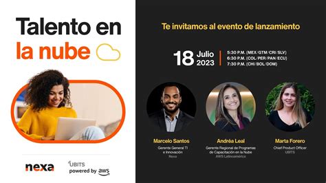 TALENTO EN LA NUBE NEXA AWS Y UBITS Se Unen Con 5 000 Cursos