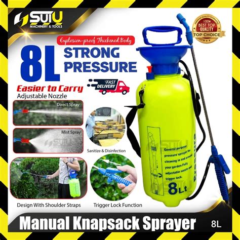 8l Manual Knapsack Sprayer Pressure Sprayer Chemical Sprayer Kuala Lumpur Kl Selangor