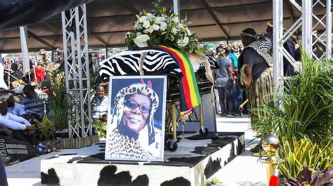 South Africa Holds State Funeral For Zulu Prince Buthelezi The