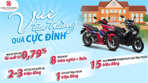 Khuyến mãi tựu trường Vui tựu trường quà cực đỉnh