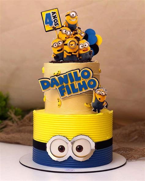 Bolo Dos Minions Ideias Divertidas E Tutoriais Para A Sua Festa