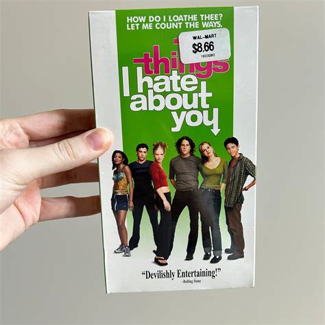 10 Things I Hate About You Vhs Sealed 1999 Vintage New Etsy