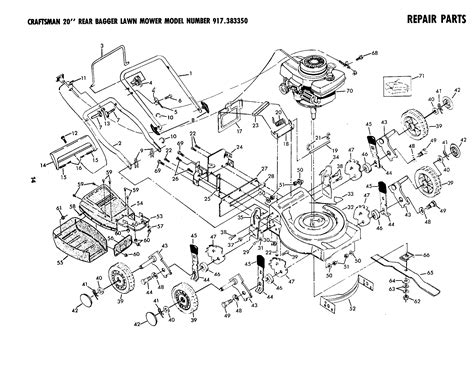 Craftsman 917 Riding Mower Parts Diagram