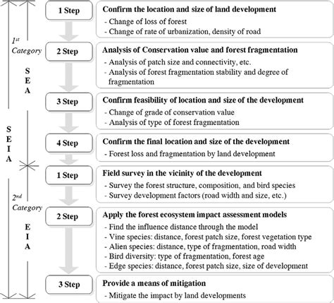 Steps For Conducting Seia With The Integrated Impact Assessment Model Download Scientific Diagram