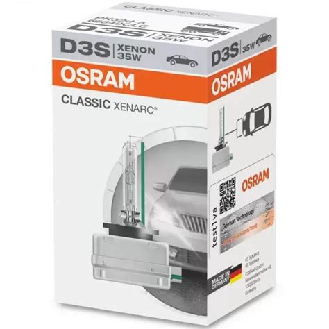 Osram Xenarc Classic D S Single Xenon Car Headlight Bulb Powerbulbs Uk