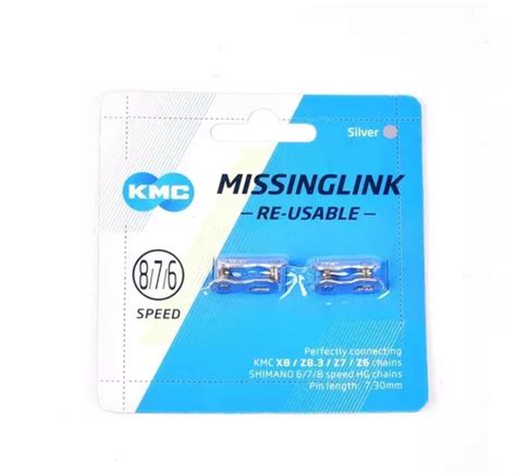 Conector Cadena Missinglink Kmc V Reusable X Unidades Mercadolibre