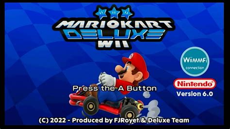 Mario Kart Wii Deluxe V6 0 Blue Version Wii Gameplay SNES Mushroom