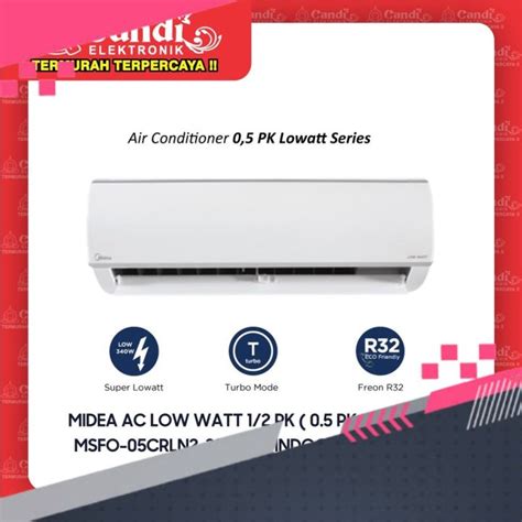 Midea Ac Low Watt Pk Pk R Series Msfo Crln Unit