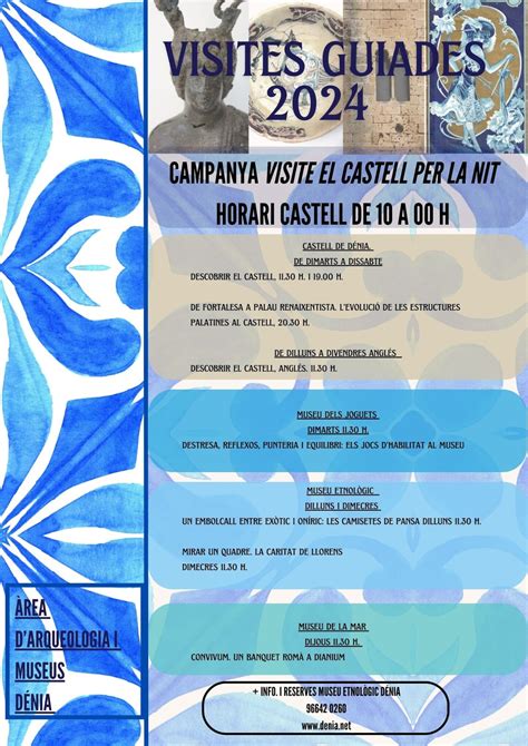 Poster Per Visite Guidate Al Castello E Ai Musei Di D Nia D Nia