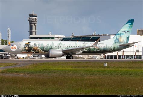 Pr Xmr Boeing Max Gol Linhas Aereas Felipe Cruz Sbsv