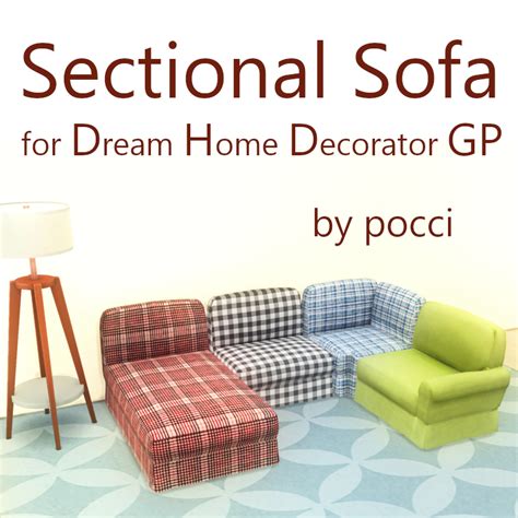 Fabric Sectional Sofa Set For Dream Home Decorator Pack The Sims 4