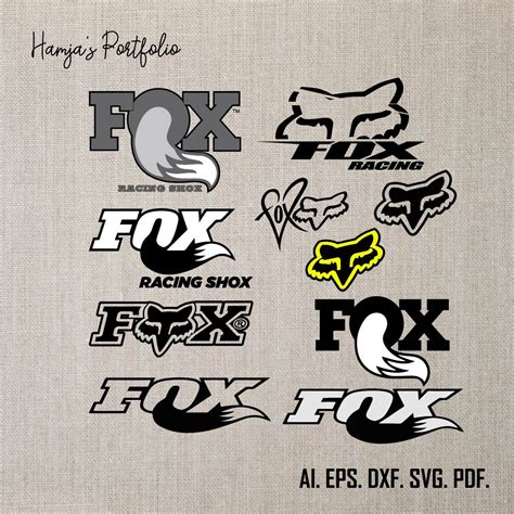 Fox Racing Logo Svg, Motocross Fox Racing, Mountain Bike Bundle Svg ...