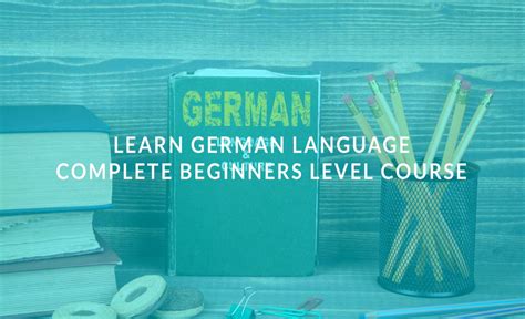 Learn German Language Online Course And Certification