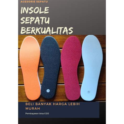 PROMO 5 Pilihan Alas Kaki Atau Alas Bawah Sepatu Insole Rekomendasi