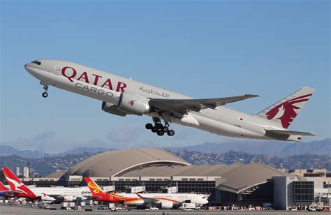 Qatar Cargo Boeing Departs From Los Angeles So Cal Metro Flickr