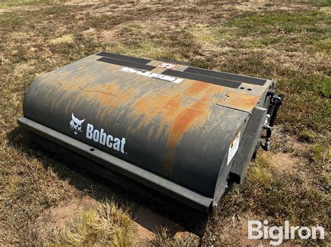 Bobcat Sweeper Bucket Bigiron Auctions