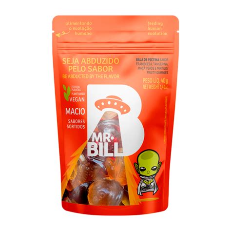 Balas Bill Tradicional 40g Mr Bill