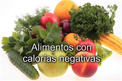 Recetas fáciles de Josean MG Alimentos con calorías negativas