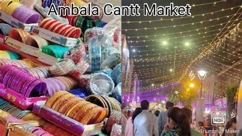 Ambala Market Diwali Market Ambala Cantt