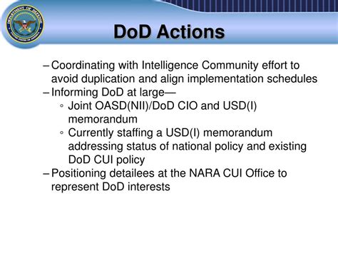 Ppt Controlled Unclassified Information Cui The New Marking System What S Ahead For Dod