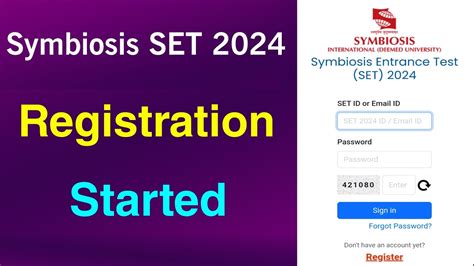 Symbiosis Set 2024 Registration Started How To Fill The Application