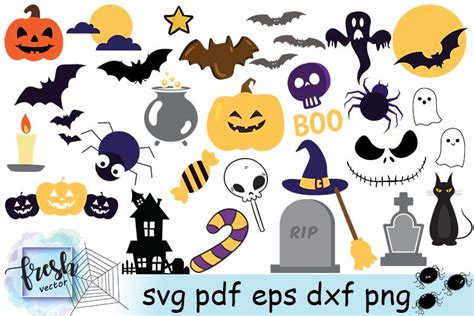 Halloween Stuff Clipart