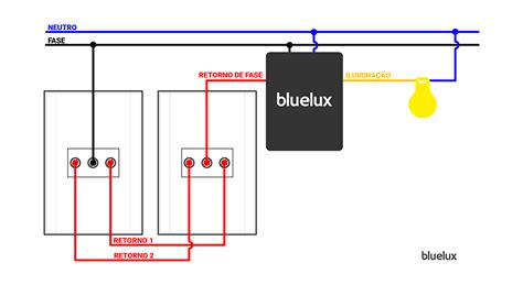 Como Fazer Um Circuito Interruptor Paralelo Three Way Bluelux