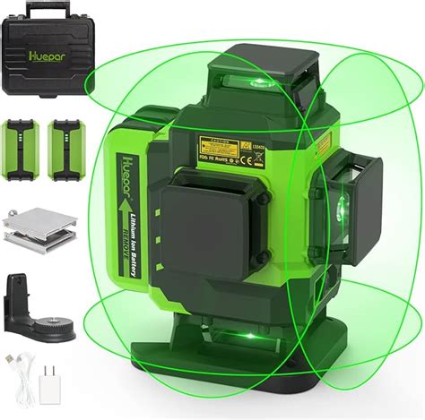 Huepar X Laser Level Self Leveling Lines Green Beam D Cross