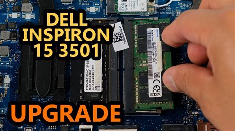 Upgrade Laptop💻dell Inspiron 15 3501 Instalar Cambiar Ssd En M 2 Memoria Ram Y Hdd Ssd De 2 5