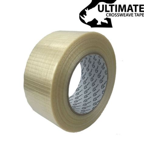 Ultimate Crossweave Filament Tape 48mm X 50m Reinforced Packing Tape EBay