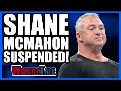 Shane McMahon SUSPENDED Vince McMahon RETURN Announced WWE