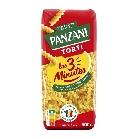 Panzani Torti Cuisson Rapide Min G Pas Cher Auchan Fr