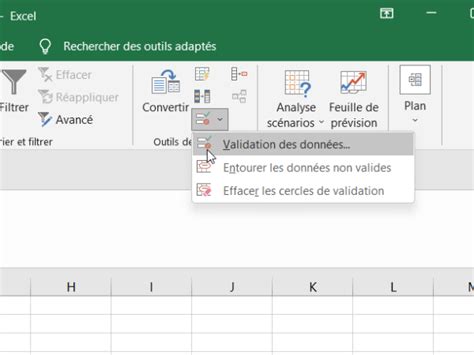 Comment Faire Une Liste D Roulante Sur Excel Les Tapes